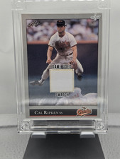Leaf Jersey Fusion Baseball Edition Cal Ripken Orioles 1995 Game Used Swatch