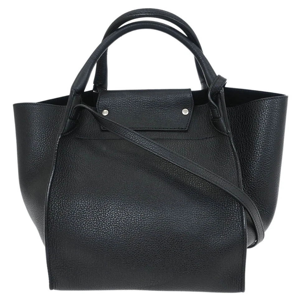 Bolso de mano Celine negro grande de 2 vías con CU-2198 134759 Foto 2 de 4