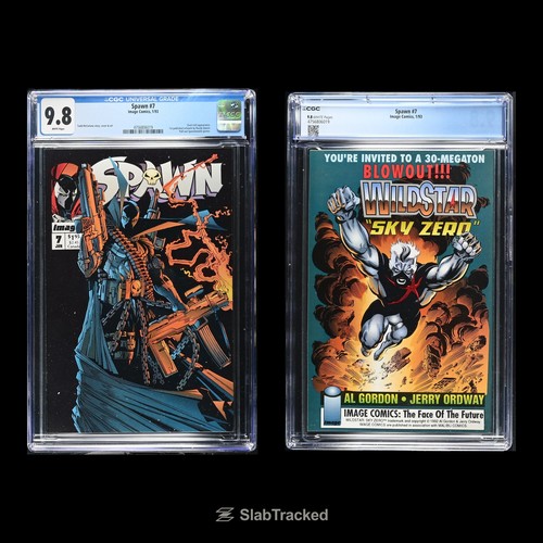 SPAWN #7 CGC 9.8 TODD MCFARLANE TODD MCFARLANE