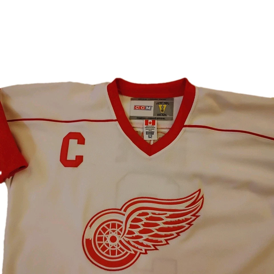 Jersey Gordie Howe Red Wings #9 Jersey  Foto 2 de 4