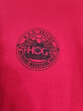 Harley Owners Group HOG XXL Tshirt Merging Mountain Roanoke VA 2017