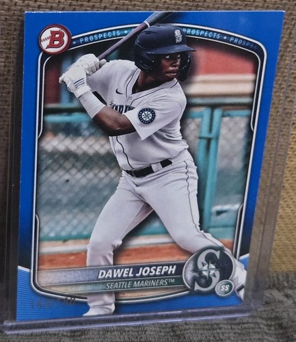 Dawel Joseph 2025 Bowman Prospect Blue /150 Seattle Mariners #BP-8 BD5