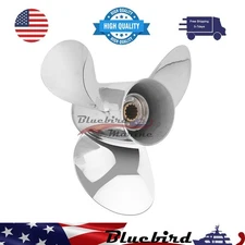 11 x 15 Stainless Steel Propeller for Tohatsu 35-60HP Outboard 13 Tooth, RH