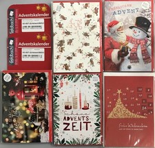 Advent - 5 Glückwunschkarten sortiert - UVP ...