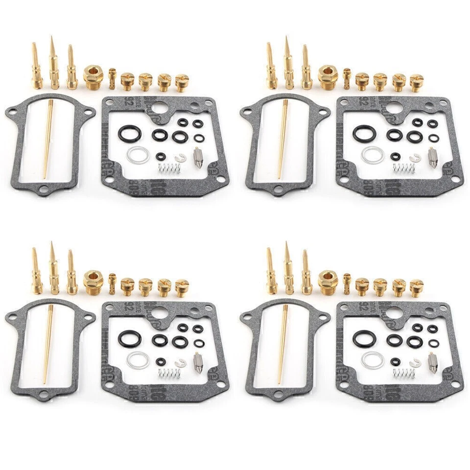 4x Kits de reparación de carburador juntas de chorro para Kawasaki KZ900A 1976 1977 KZ900B 1976 Foto 2 de 4