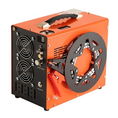 PCP Air Compressor 4500PSI/30Mpa Built-in Converter DC12V/AC120V Auto-Stop