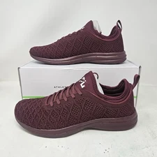 Athletic Propulsion Labs APL TechLoom Phantom Knit Burgundy Shoes / Men’s 13