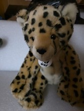 Build A Bear World Wildlife Fund CollectiBear Spotted Cheetah Plush 2007