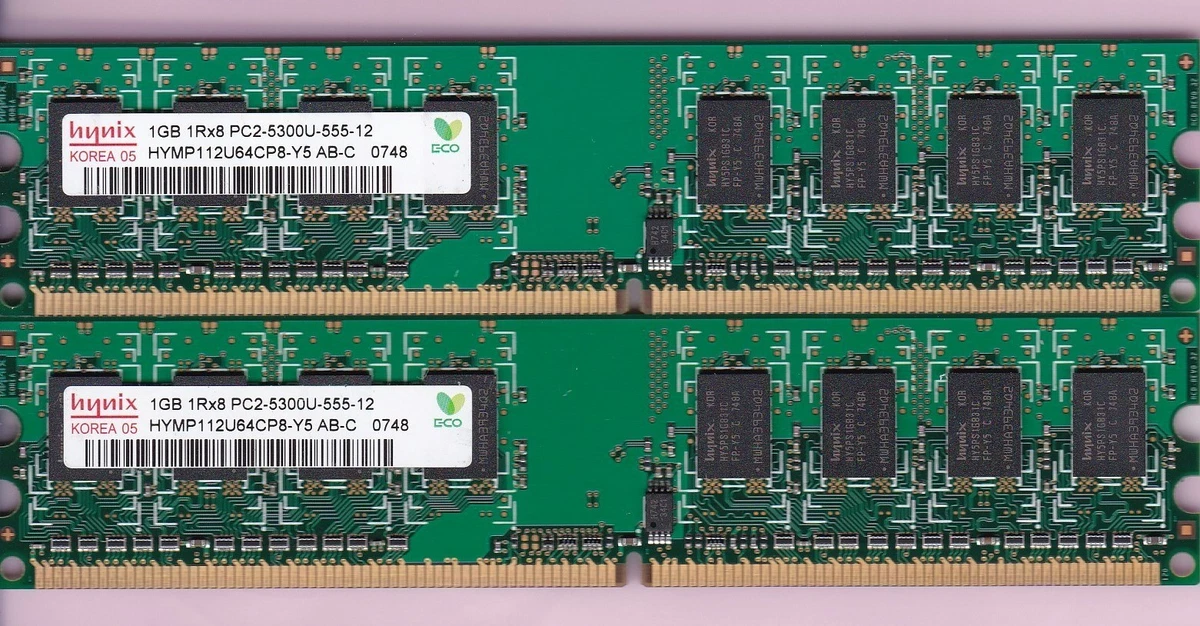 512MB DDR2 PC2-5300U 「未使用品」(ハイニックス)ハイニックス ハイ