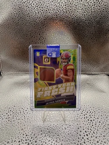 2024 Panini Donruss Optic Jayden Daniels RC First Year Fresh Patch #FYF-JDS