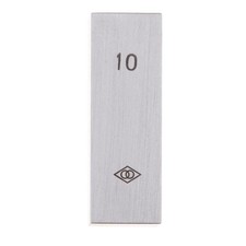 Robuster rechteckiger Stahlblock, Längenbereich 10–100 mm