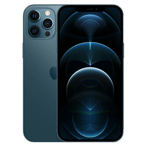 Apple iPhone 12 Pro Max - 128GB - Pacific Blue (Unlocked) A2411 (CDMA + GSM)