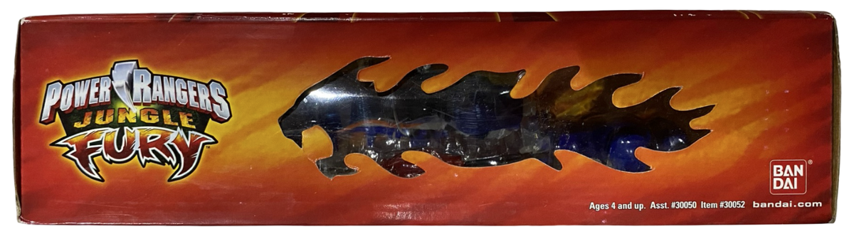 Power Rangers Jungle Fury Blue Jaguar Strike Rider Action Figure
