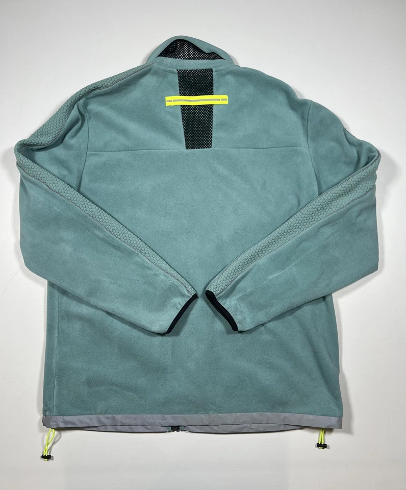 Puma Helly Hansen Fleece Jacket Mens XL Blue Full Zip Outdoor Pullover 598278-94 - Image 2 of 4