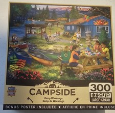 Master Pieces Campside Camp Wiwanago 300 piece puzzle