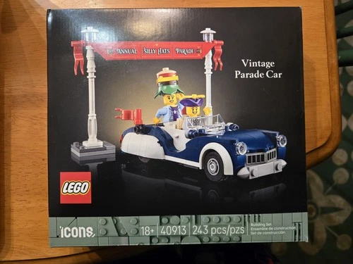 LEGO 40913 Icons Vintage Parade Car - Limited Edition GWP Promo Set - New Sealed