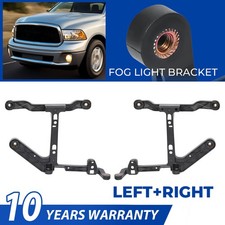 Front Bumper Side Support Fog Lamp Brackets For Dodge Pickup Ram 1500 2013-2018