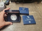 250th Anniversary US Army American Eagle One Ounce Silver Proof Coin w/o COA