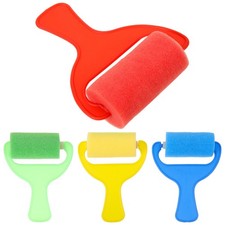 4 Pcs Sponge Paint Rollers Brayers Drawing Painting Supplies For Kids Artists
