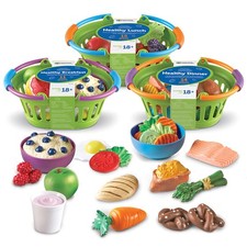 Learning Resources Sprouts Healthy Foods Basket Bundle - 37 Pieces, Ages 18 