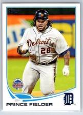 2013 Topps Update #US205 Prince Fielder Detroit Tigers   ASG