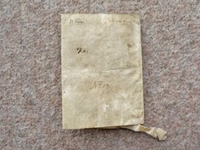 1589 Lancashire Hindley 16th century Vellum Deed Document Latin English