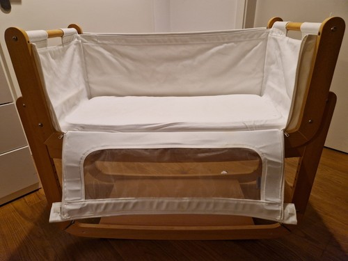 SnuzPod 1 Co-Sleeper Beistellbett Babybett mit Wiegenfunktion - Bild 7 von 12