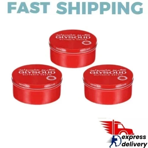 3X GLYSOLID Glycerin Cream - DRY SKIN Softening Moisturizer 250ml✨FREE SHIPPING