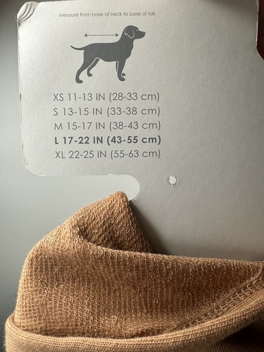 Grayson Pup Dog Pullover Pawsitive Vibes Hooded Size Large - Picture 5 of 5