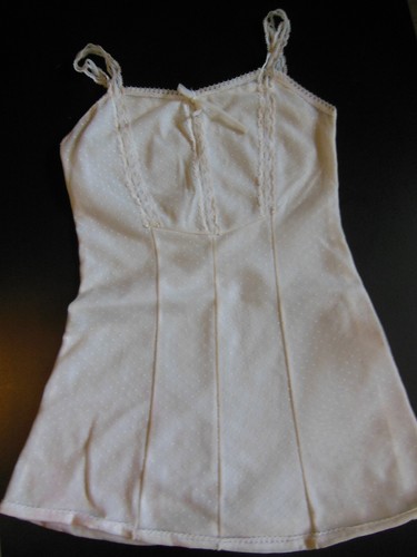 Fond de robe ancien grande poupée top mimi comme maman B3 - Picture 1 of 9