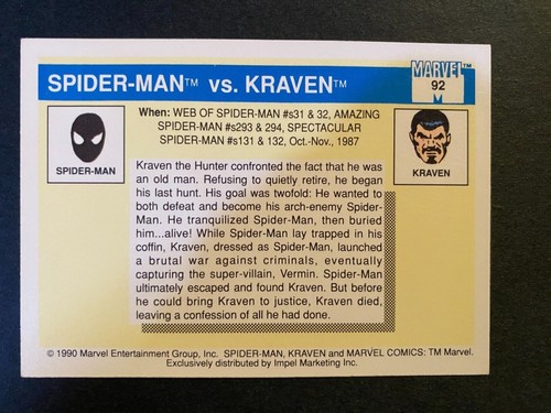 Finish Your Set - 1990 Impel Marvel Universe Series 1 Cards - Combined Shipping - Picture 185 of 329