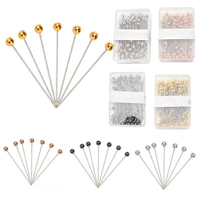 100pcs Verschiedene Pearl Stecknadeln für Hochzeit Florist Schneiderei Nadel