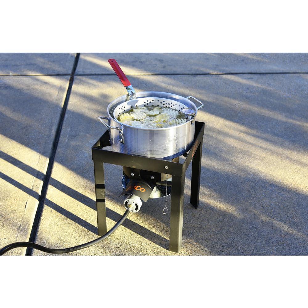 LOCO Stainless Fish Fryer 10-qt 13.58