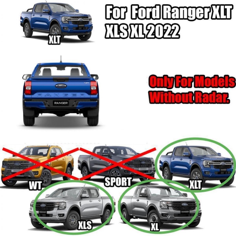 2022-2024 Ford Ranger P703 NEXT GEN XL XLT XLS Tail Light Rear Lamp LED ...