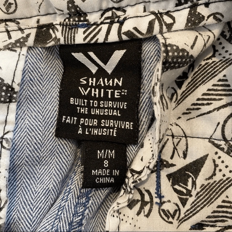 Pantalones Cortos Shaun Blanco Juvenil Talla 8 Azul Espiga Foto 3 de 4