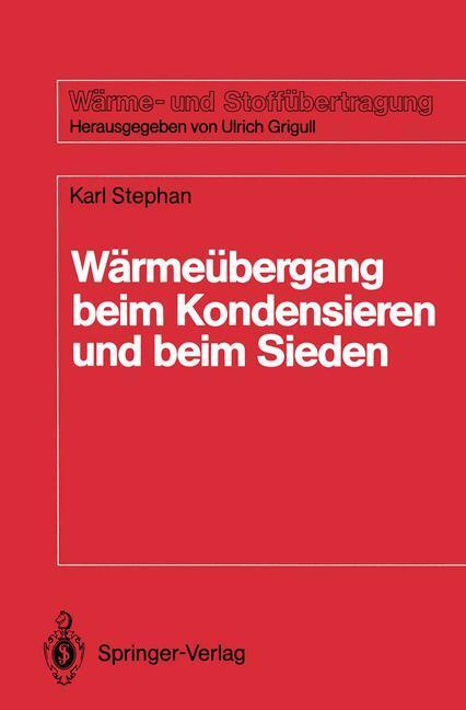 Thumbnail - Wärmeübergang Beim Kondensieren Und Beim Sieden | Buch | 9783540180753