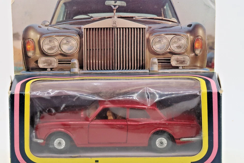 CORGI TOYS 279 * ROLLS ROYCE CORNICHE * DARK RED * 1:36 * OVP * 1979 - Bild 3 von 4