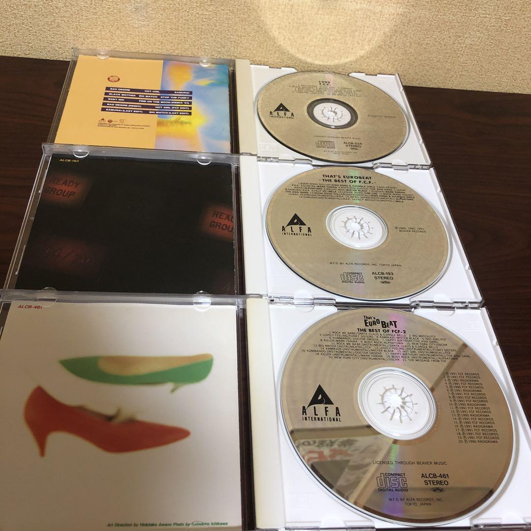 CD 5枚／ザッツ・ユーロビート・ベスト・オブF.C.F／1〜4／1999 【公式