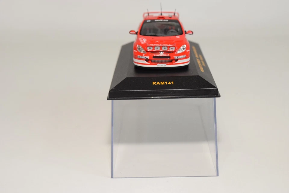 B21 1:43 IXO RAM141 PEUGEOT 307 WRC #5 MONTE CARLO 2004 GRONHOLM RAUTIAINEN SIN USAR, EN CAJA Foto 4 de 4
