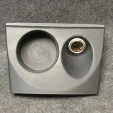 2007-13 Outlander Center Console Front Fake Cup Holder & Power Port Black 57986