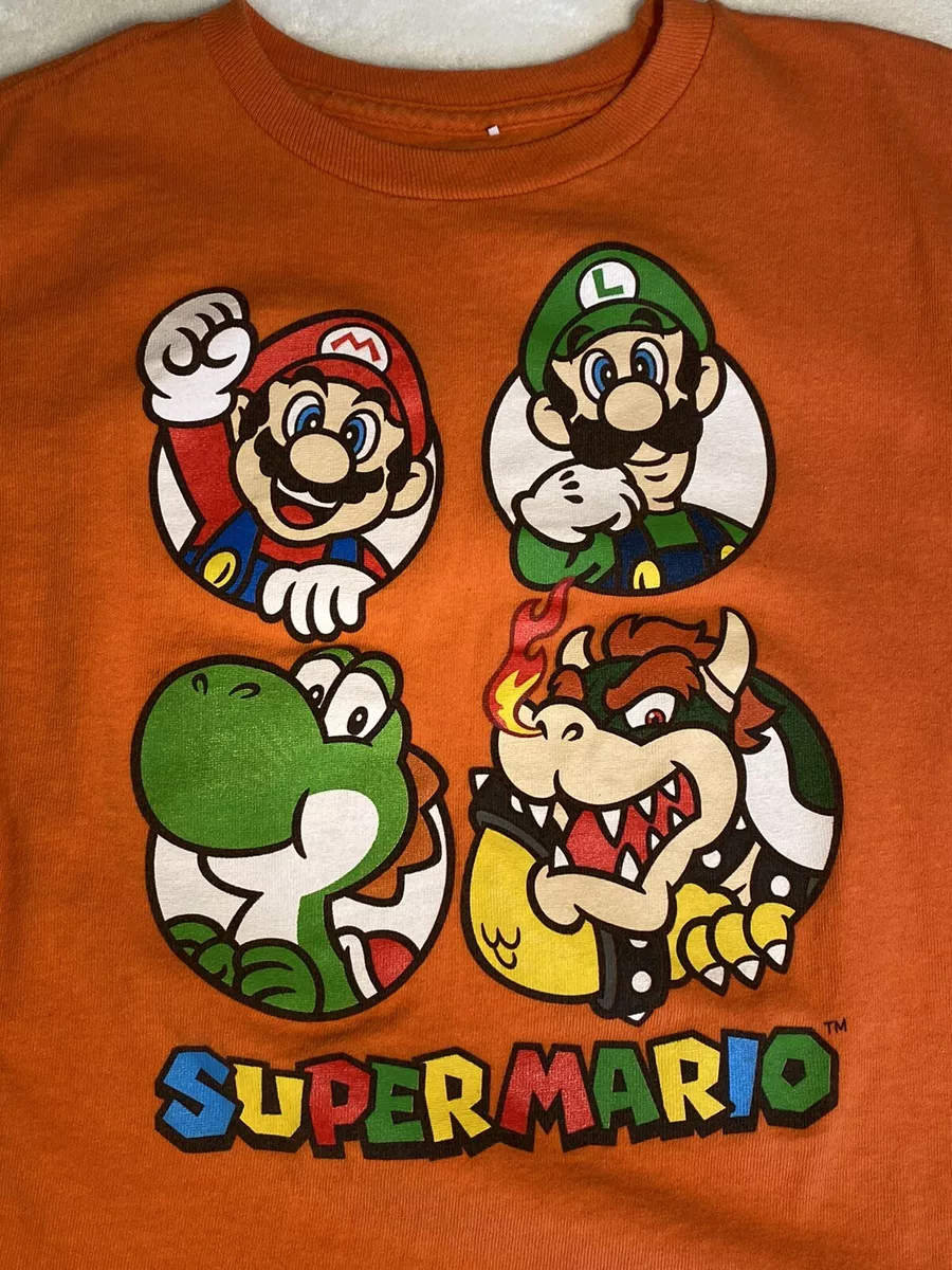 mario t shirt boys