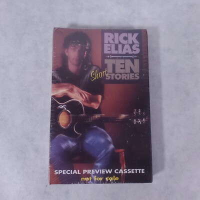 Ten Short Stories - Rick Elias Cassette 1991, Special Preview, Still SEALED