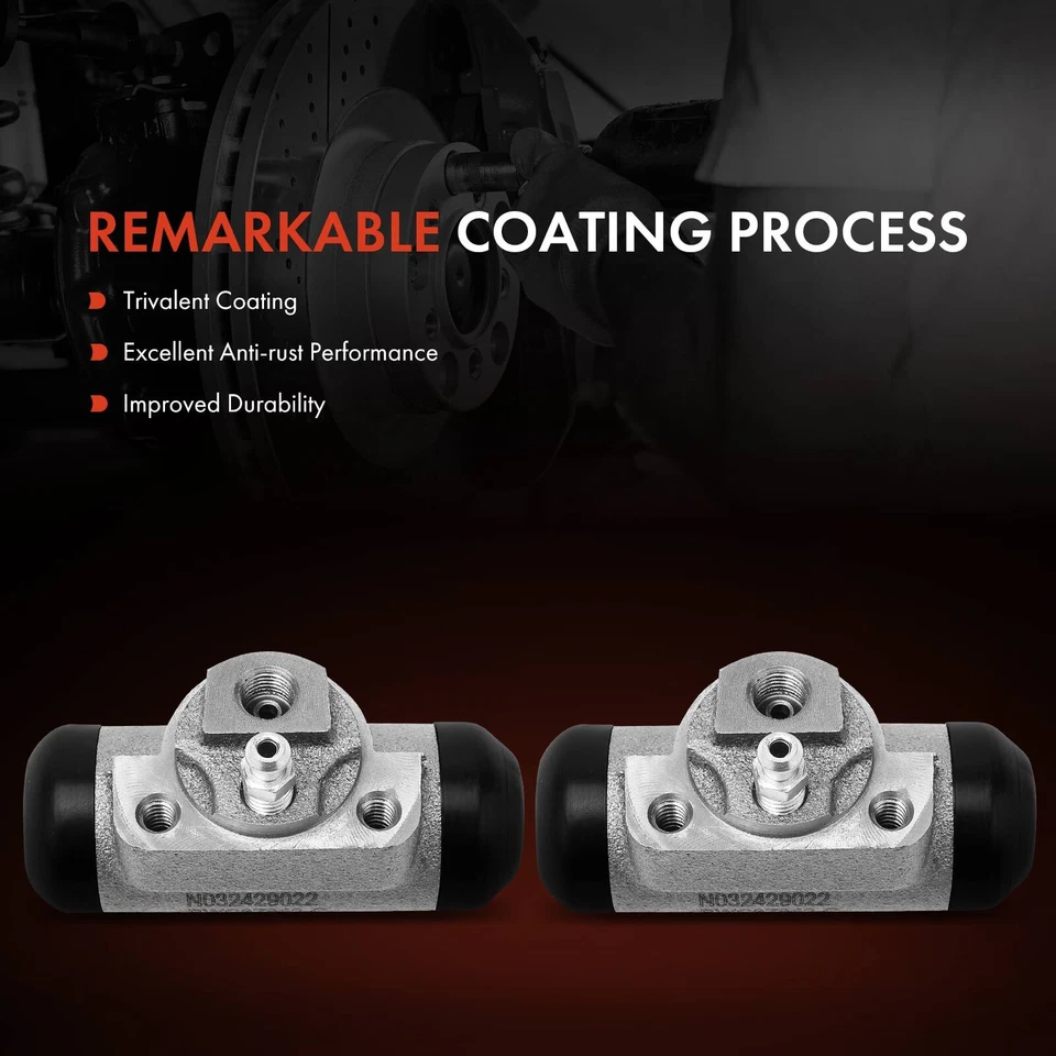 Cilindro de rueda de freno trasero 2 piezas para Jeep XJ Cherokee TJ Chrysler Town & Country Foto 4 de 4