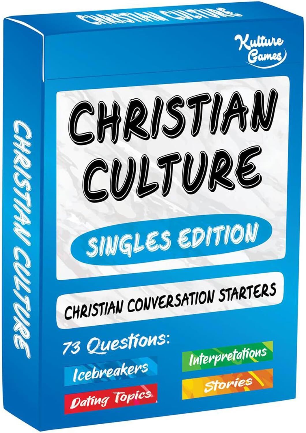 Christian Culture Singles Edition NEW CARD Game Conversation Starters Ages 16+