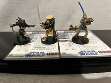Star Wars RPG Gaming Miniatures Wizards Of The Coast Figures Lot NO CARDS
