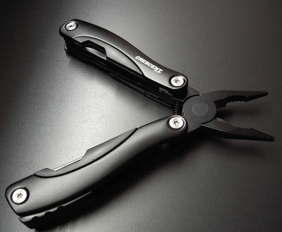 Multifunktionswerkzeug 14 in 1 Edelstahl mattschwarz - Bild 2 von 4