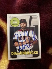 Alex Avila Arizona Diamondbacks Signed Auto 2018 Topps Heritage Card #666 ~ COA