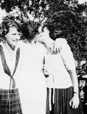 5##Photo negative film - Kissing women - Lesbian couple - Love - Kiss