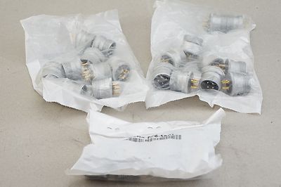 (25) Pieces New Mencom 4 Pole MIN-4MR-PCB-SB01 Eaton 25-30131 Female Receptacle