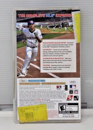Major League Baseball: 2K8 (PSP) - Used - Picture 3 of 4